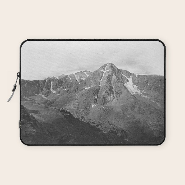 William Henry Jackson Photo The Mount Of The Holy Cross Laptop Sleeve Gallery Image 1