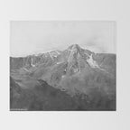 William Henry Jackson Photo The Mount Of The Holy Cross Throw Blanket Gallery Image 2