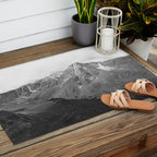 William Henry Jackson Photo The Mount Of The Holy Cross Outdoor Rug Gallery Image 2