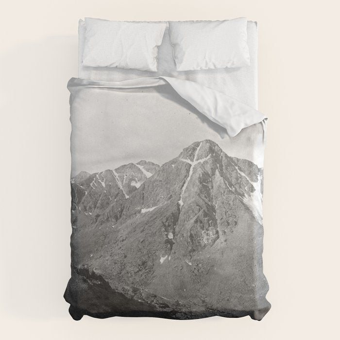 William Henry Jackson Photo The Mount Of The Holy Cross Duvet Cover Gallery Image 6