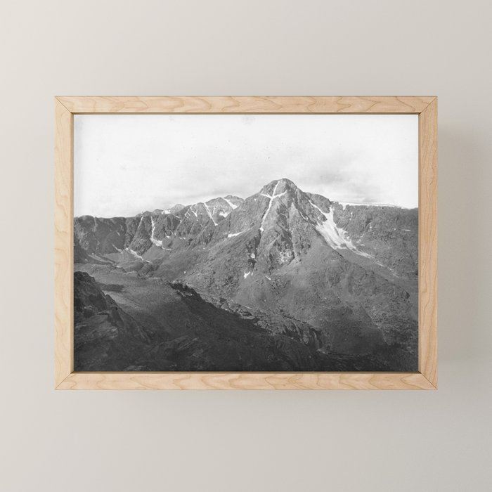 William Henry Jackson Photo The Mount Of The Holy Cross Mini Art Print Gallery Image 1