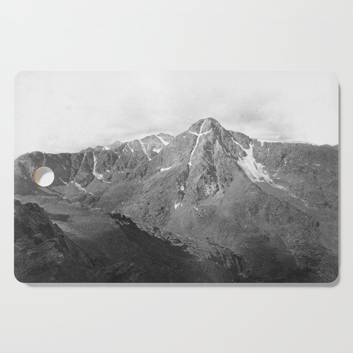 William Henry Jackson Photo The Mount Of The Holy Cross Cutting Board Gallery Image 1