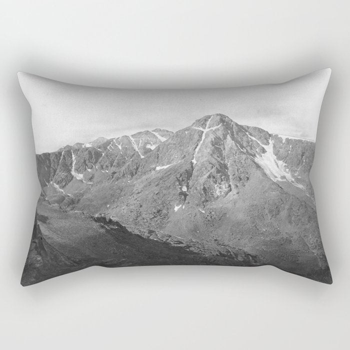 William Henry Jackson Photo The Mount Of The Holy Cross Rectangular Pillow Gallery Image 1