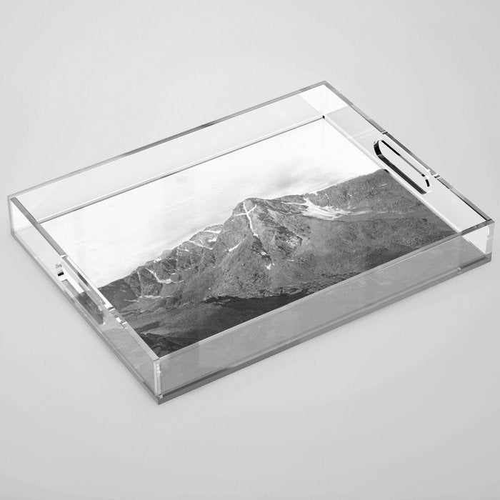 William Henry Jackson Photo The Mount Of The Holy Cross Acrylic Tray Gallery Image 1