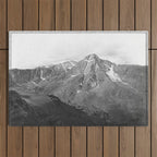 William Henry Jackson Photo The Mount Of The Holy Cross Outdoor Rug Gallery Image 1