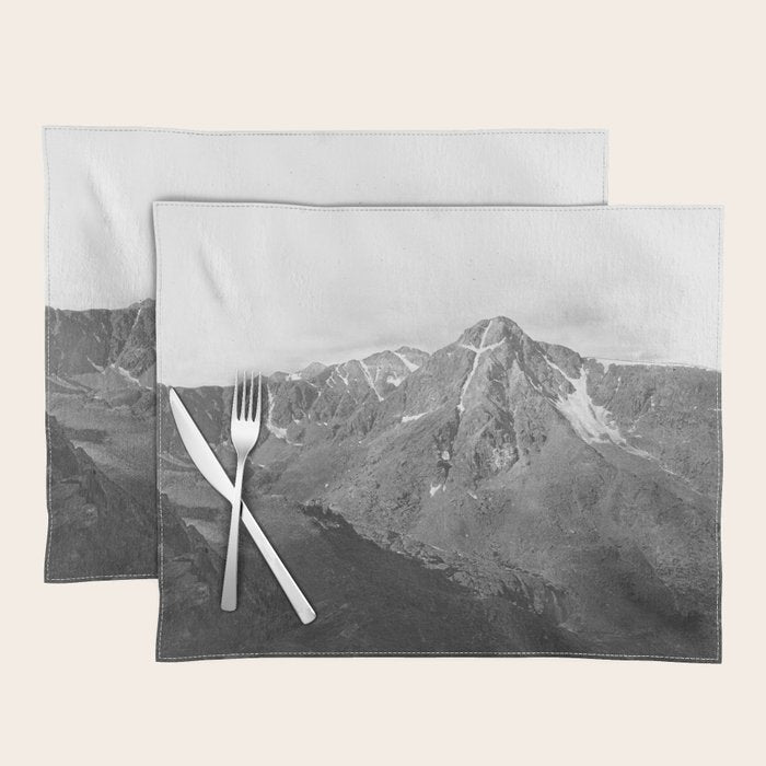 William Henry Jackson Photo The Mount Of The Holy Cross Placemat Gallery Image 1