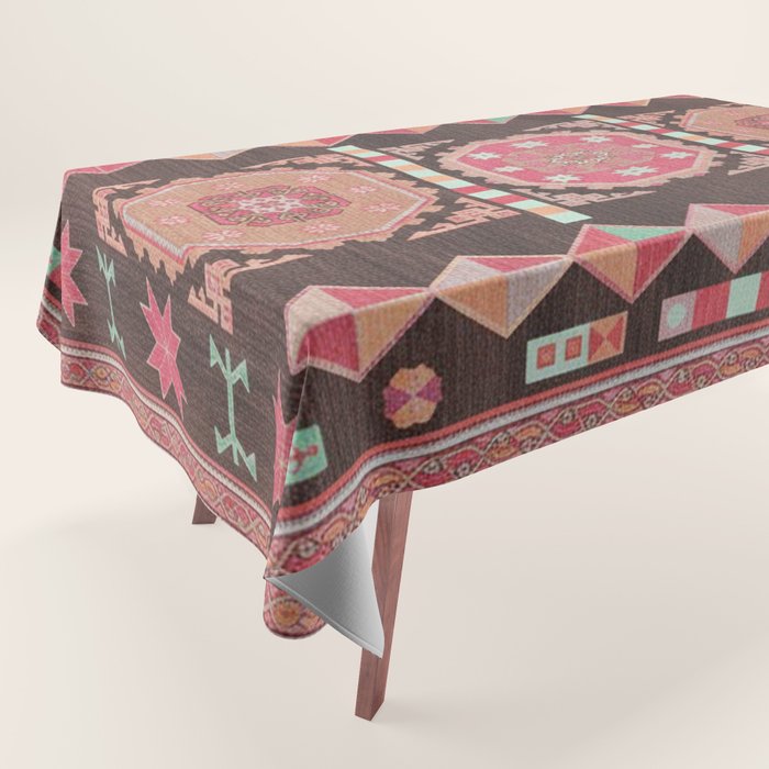Tribal Medallions of the Atlas Tablecloth Gallery Image 1