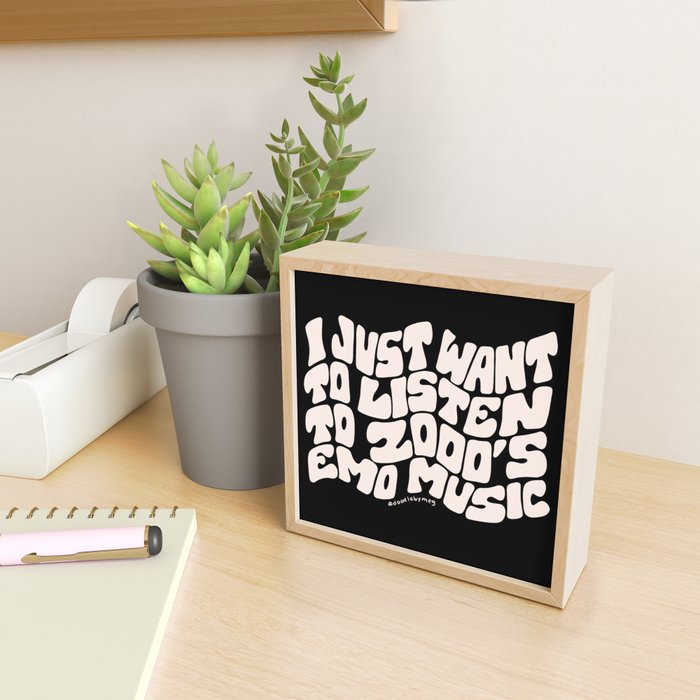 Emo Music Mini Art Print Gallery Image 2