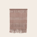 Modern Minimalism Terracotta Lines Geometric Art Wall Hanging Gallery Image 1