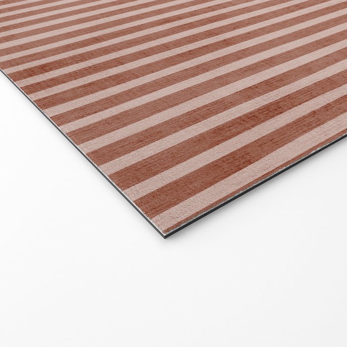 Modern Minimalism Terracotta Lines Geometric Art Welcome Mat Gallery Image 2