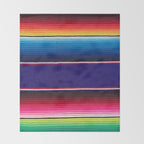 Serape of Mexico Throw Blanket Gallery Image 2