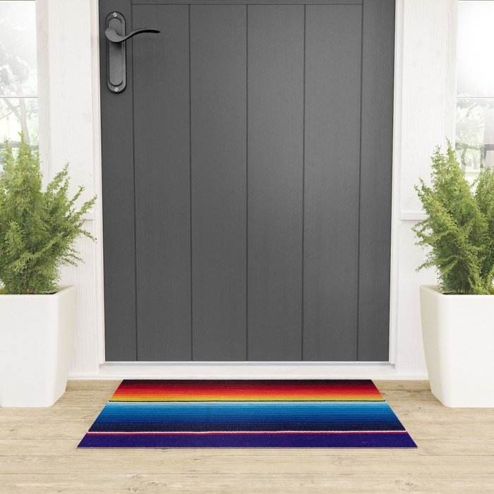 Serape of Mexico Welcome Mat Gallery Image 3