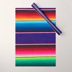 Serape of Mexico Wrapping Paper Gallery Image 1