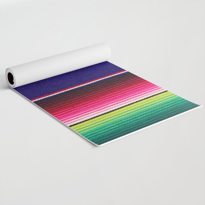 Serape of Mexico Yoga Mat Gallery Image 2