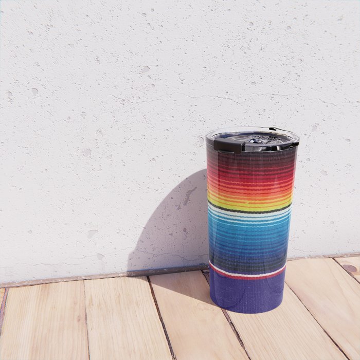 Serape of Mexico Travel Mug Gallery Image 4