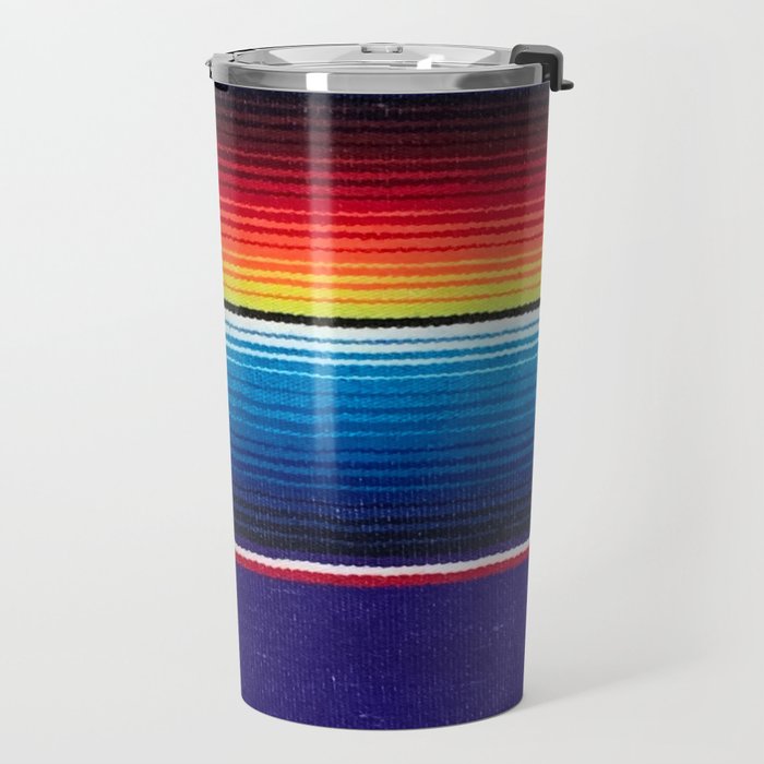 Serape of Mexico Travel Mug Gallery Image 2