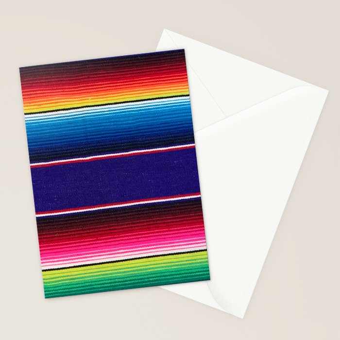 Serape of Mexico Stationery Card Gallery Image 2