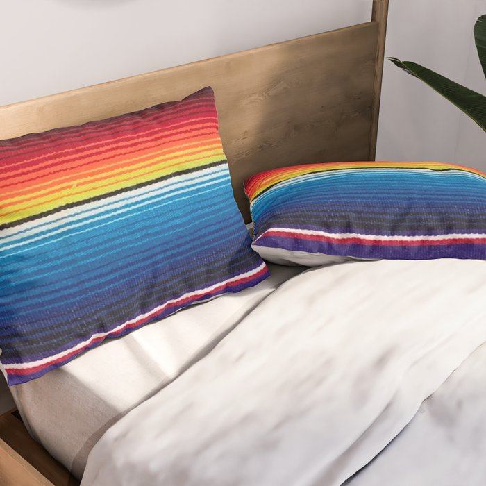 Serape of Mexico Pillow Sham Gallery Image 2