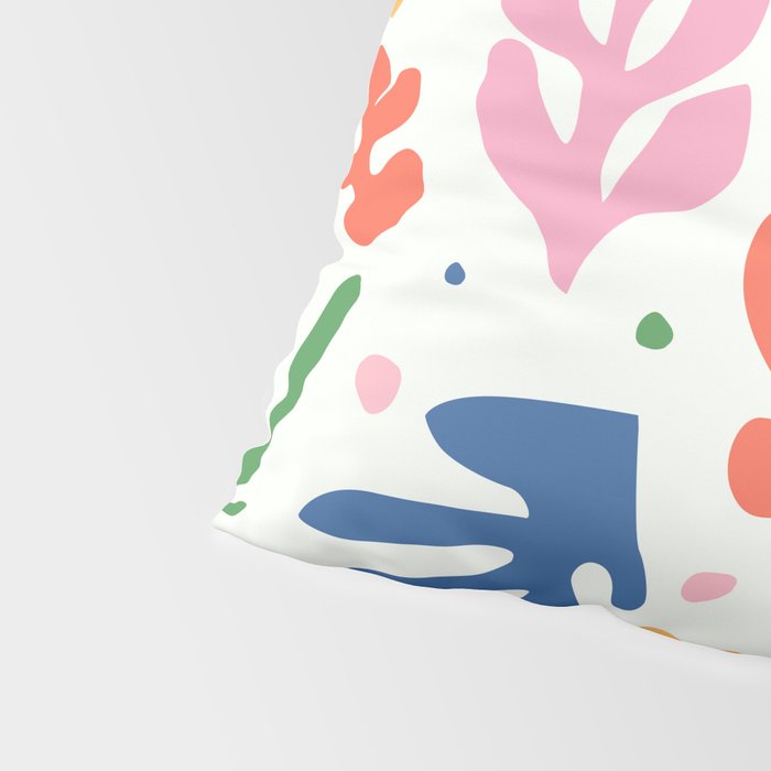 Nature Leaf Cut Outs | Henri Matisse Series Pillow Sham Gallery Image 4