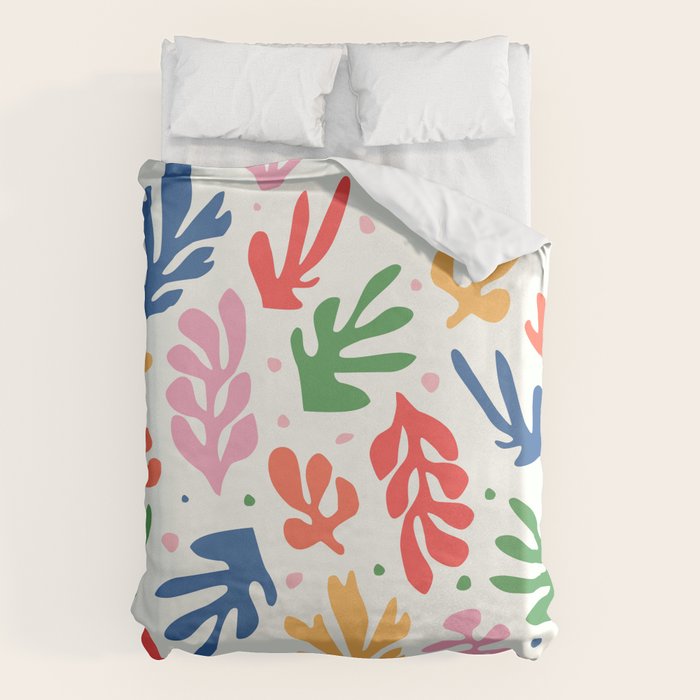 Nature Leaf Cut Outs | Henri Matisse Series Duvet Cover Gallery Image 1