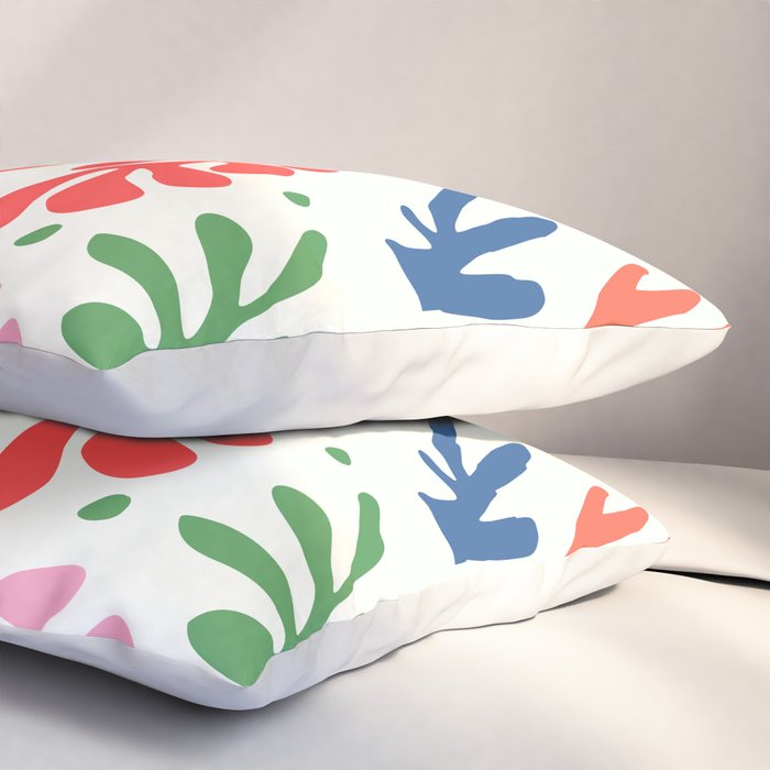 Nature Leaf Cut Outs | Henri Matisse Series Pillow Sham Gallery Image 3