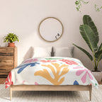 Nature Leaf Cut Outs | Henri Matisse Series Comforter Gallery Image 3