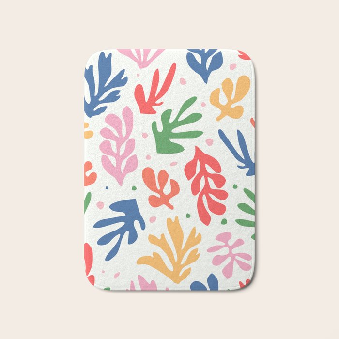 Nature Leaf Cut Outs | Henri Matisse Series Bath Mat Gallery Image 1