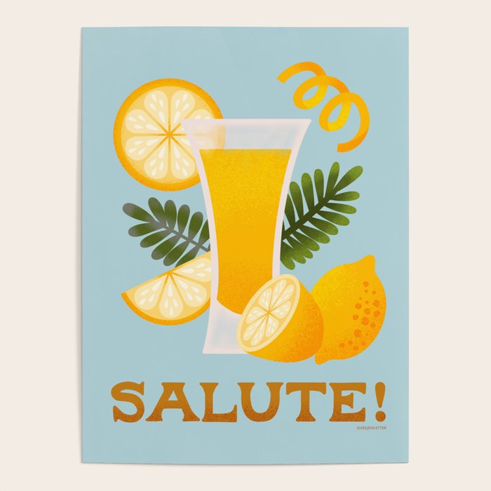 Limocello - Amalfi Coast Cocktails Poster Gallery Image 4
