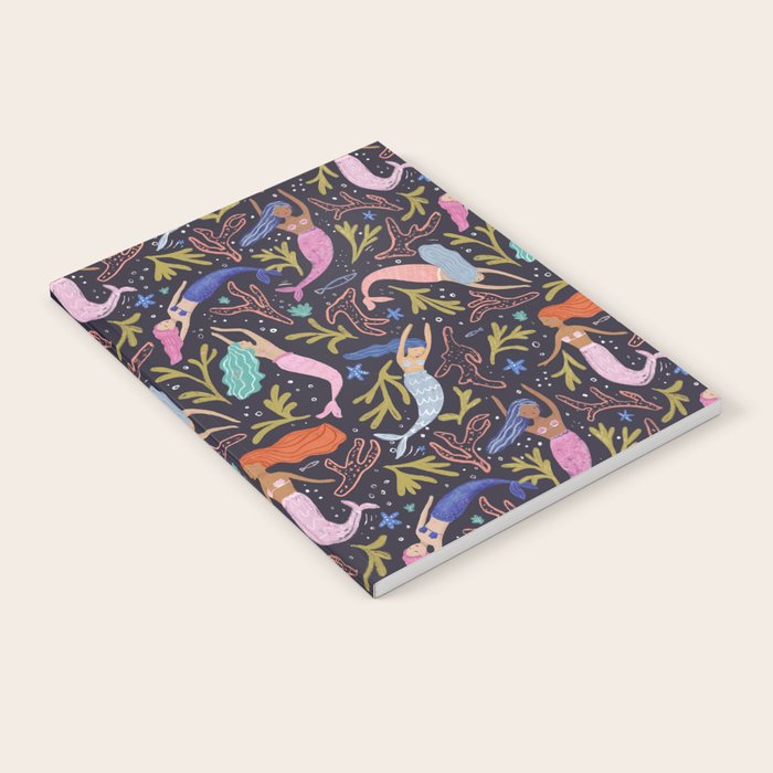 Mermaids pattern  Notebook Gallery Image 2