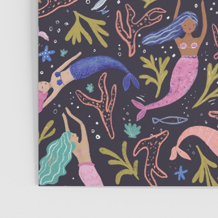 Mermaids pattern  Poster Gallery Image 3