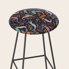 Mermaids pattern  Stool Gallery Image 2