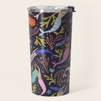 Mermaids pattern  Travel Mug Gallery Image 2