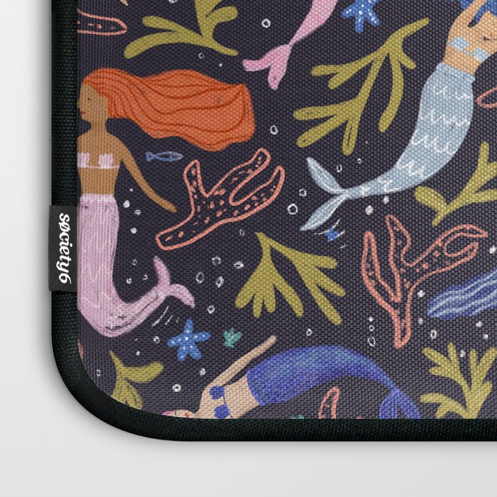 Mermaids pattern  Laptop Sleeve Gallery Image 3