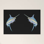 Blue Marlin Welcome Mat Gallery Image 1