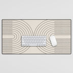 Minimal Line, Arch Modern Desk Mat Gallery Image 1