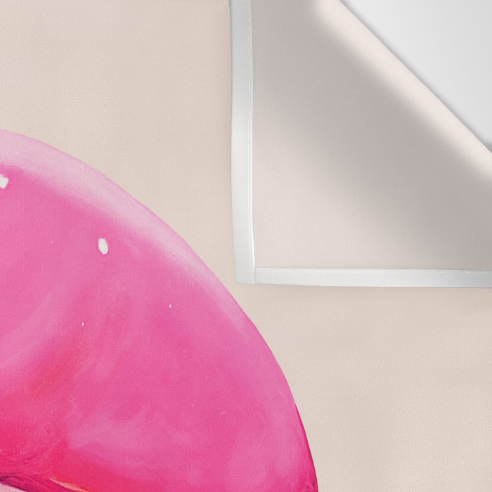 Fashion pink lips I Wall Tapestry Gallery Image 3