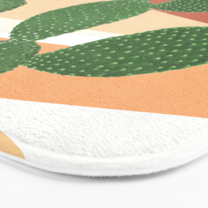 Abstract Cactus II Bath Mat Gallery Image 3