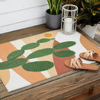 Abstract Cactus II Outdoor Rug Gallery Image 2