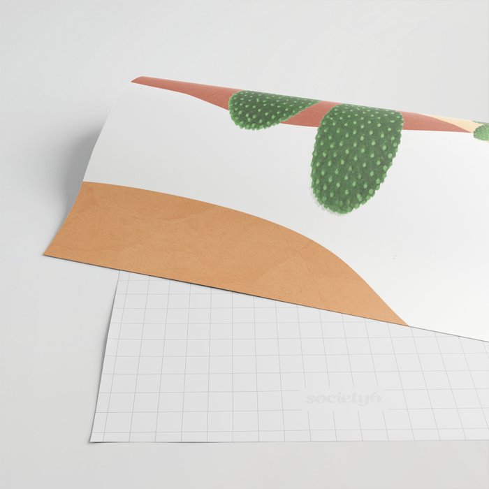 Abstract Cactus II Wrapping Paper Gallery Image 2
