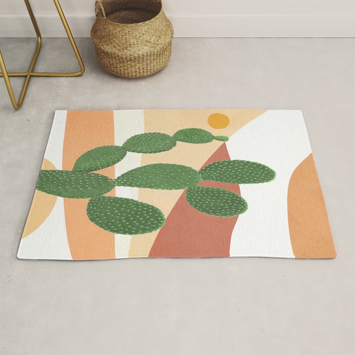 Abstract Cactus II Rug Gallery Image 1
