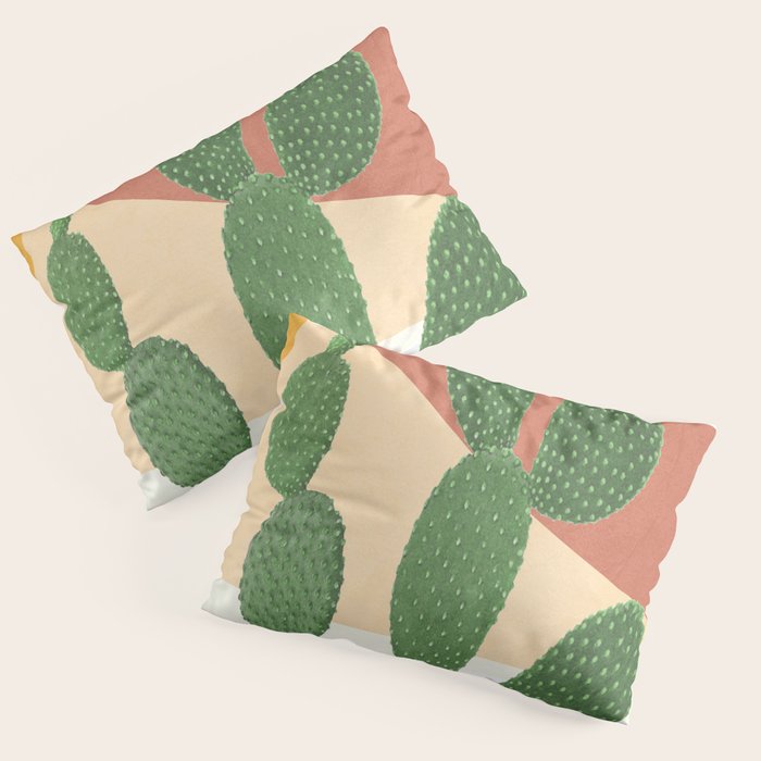Abstract Cactus II Pillow Sham Gallery Image 1