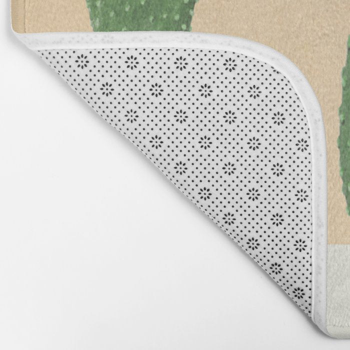Abstract Cactus II Bath Mat Gallery Image 2