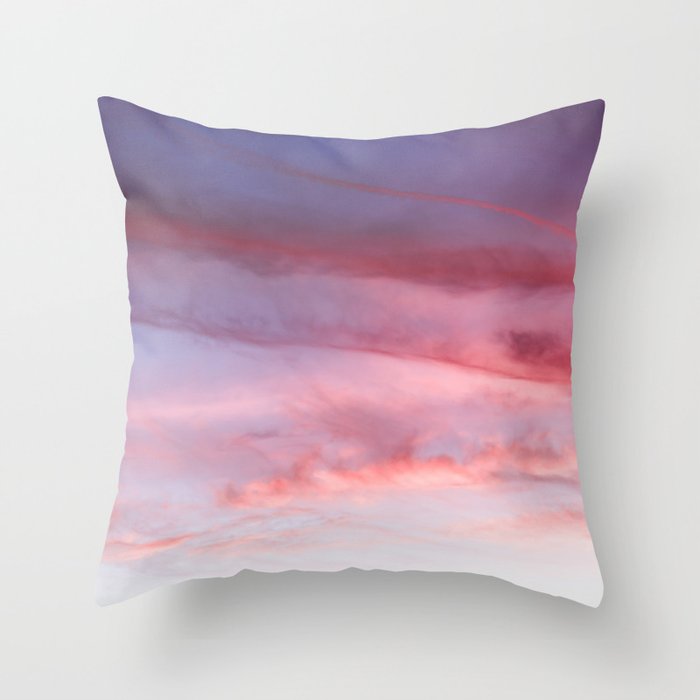 Summer Sky II - Nature Photography Throw Pillow Gallery Image 1