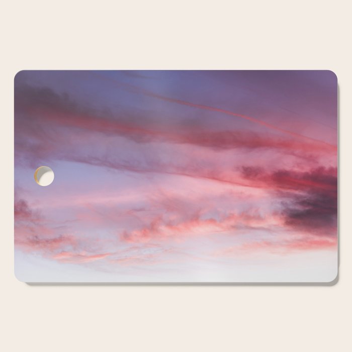 Summer Sky II - Nature Photography Cutting Board Gallery Image 1
