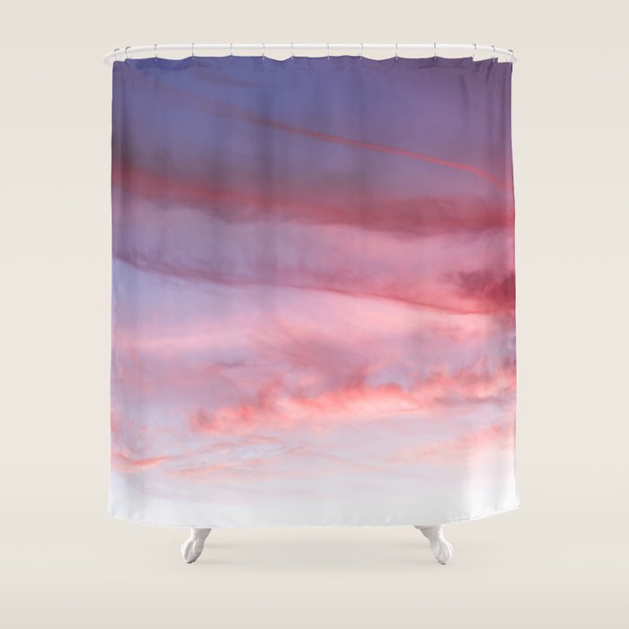 Summer Sky II - Nature Photography Shower Curtain Gallery Image 1