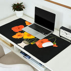 Field Wildflowers Black Desk Mat Gallery Image 2