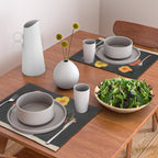 Field Wildflowers Black Placemat Gallery Image 2