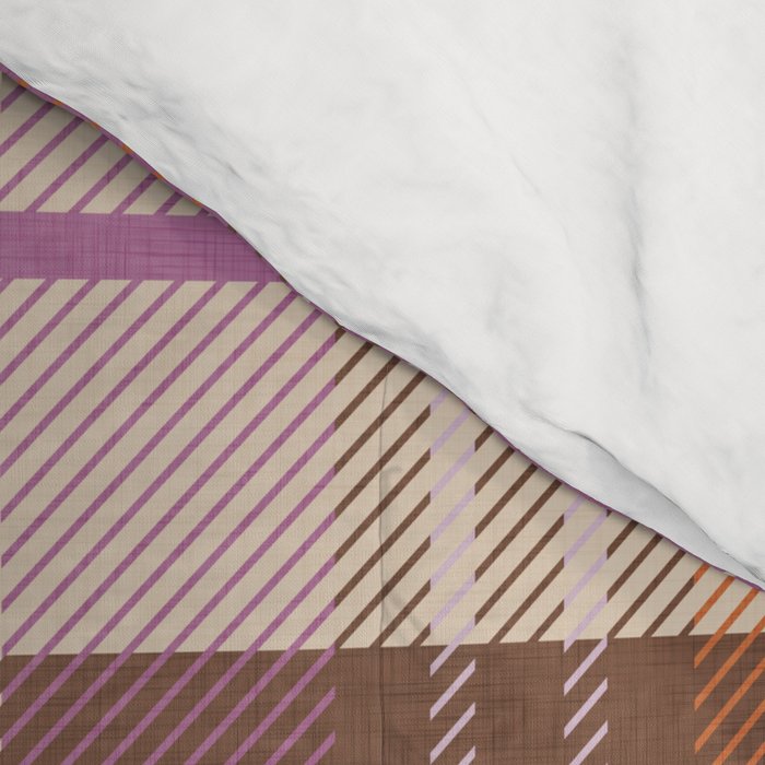 Cozy Twill Plaid - Fall Colors Comforter Gallery Image 4