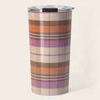 Cozy Twill Plaid - Fall Colors Travel Mug Gallery Image 1