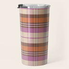 Cozy Twill Plaid - Fall Colors Travel Mug Gallery Image 3